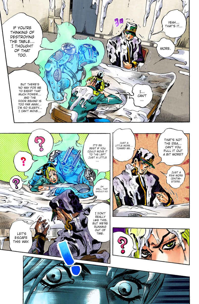 JoJo no Kimyou na Bouken: Part 6 - Stone Ocean Color-ban Chapter 17 - Page 13
