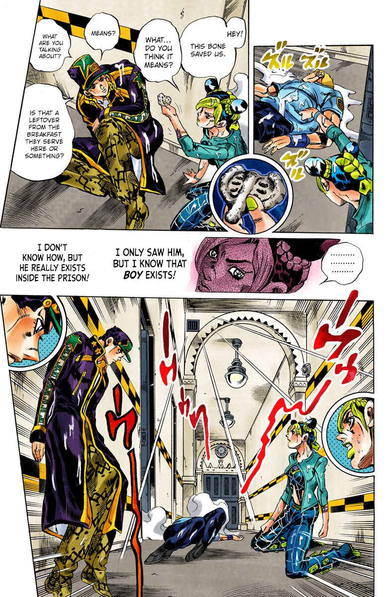 JoJo no Kimyou na Bouken: Part 6 - Stone Ocean Color-ban Chapter 17 - Page 16