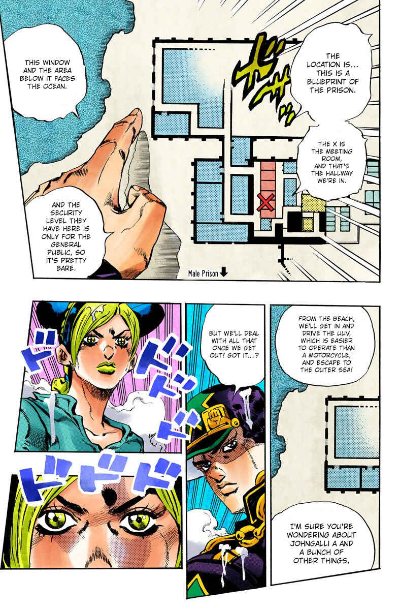 JoJo no Kimyou na Bouken: Part 6 - Stone Ocean Color-ban Chapter 17 - Page 18