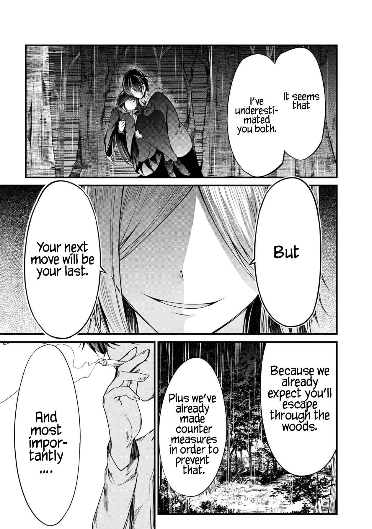 Namae no nai Kaibutsu - Kumo to Shoujo to Ryoki Satsujin Chapter 30 - Page 16