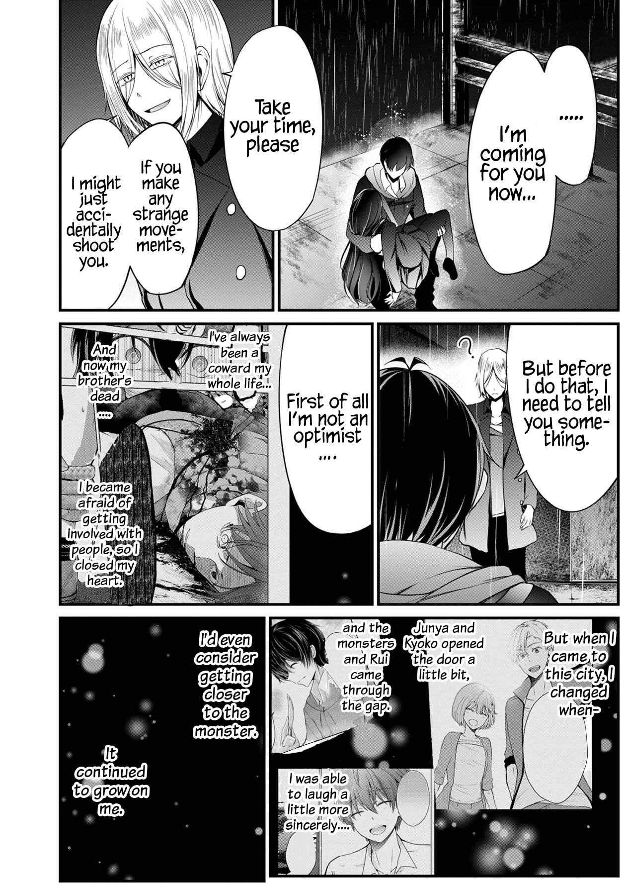 Namae no nai Kaibutsu - Kumo to Shoujo to Ryoki Satsujin Chapter 30 - Page 9