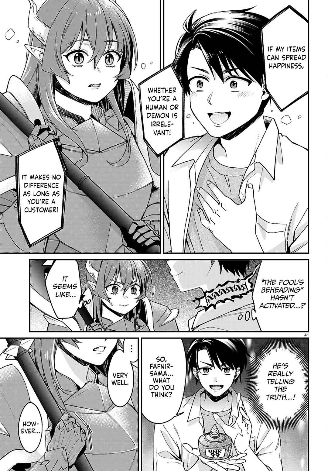 Shounin Skill de Maoujou no Kouryaku o Mezasu: Isekai Ten'i Shita node Saikyou Item to Talk-jutsu de Ikinuku koto ni shita Chapter 1.2 - Page 9