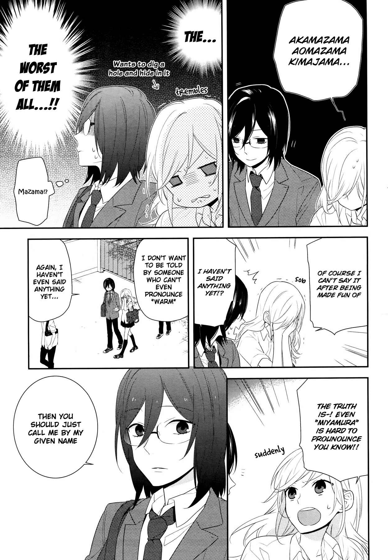 Horimiya Chapter 25 - Page 19