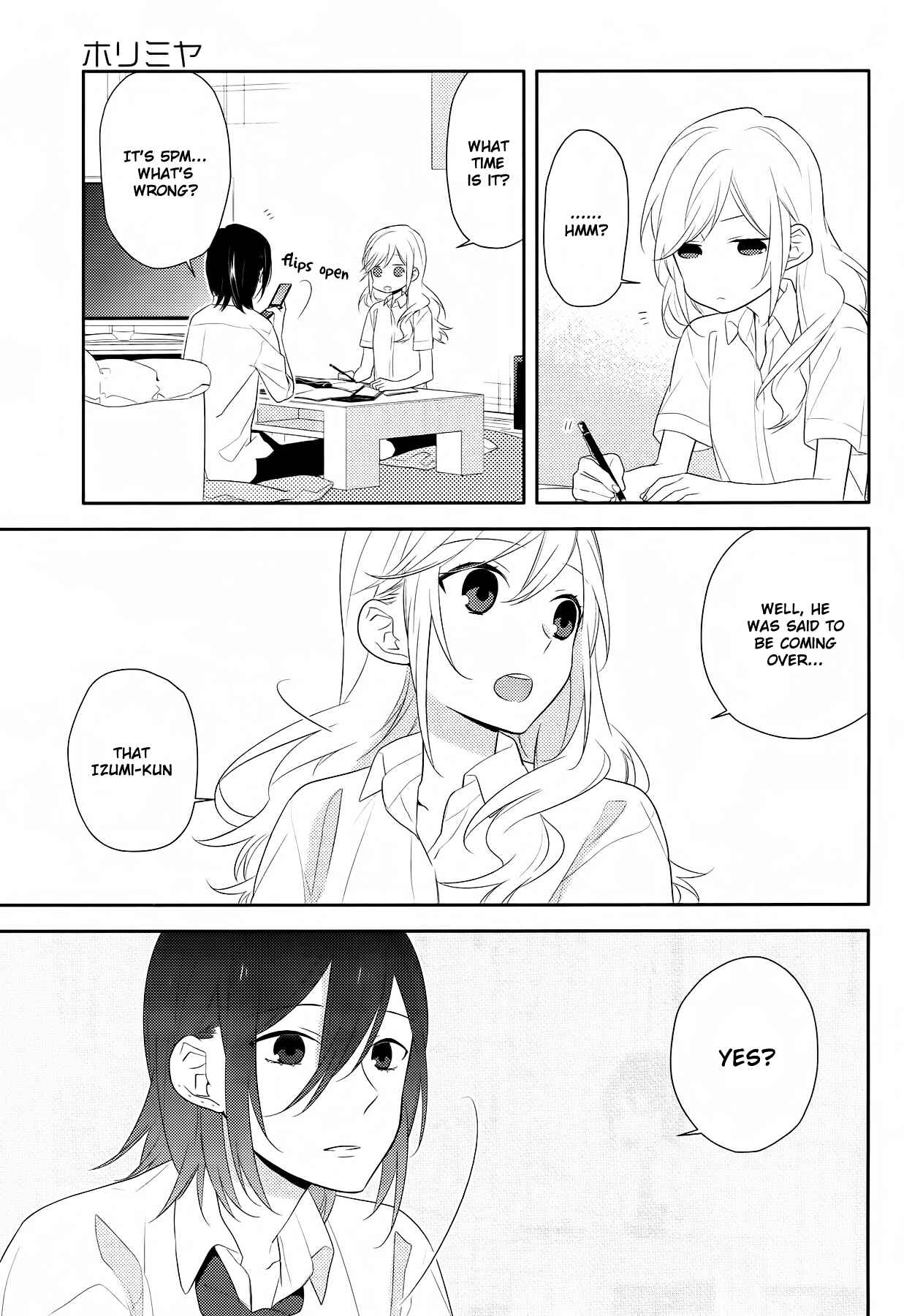 Horimiya Chapter 25 - Page 21