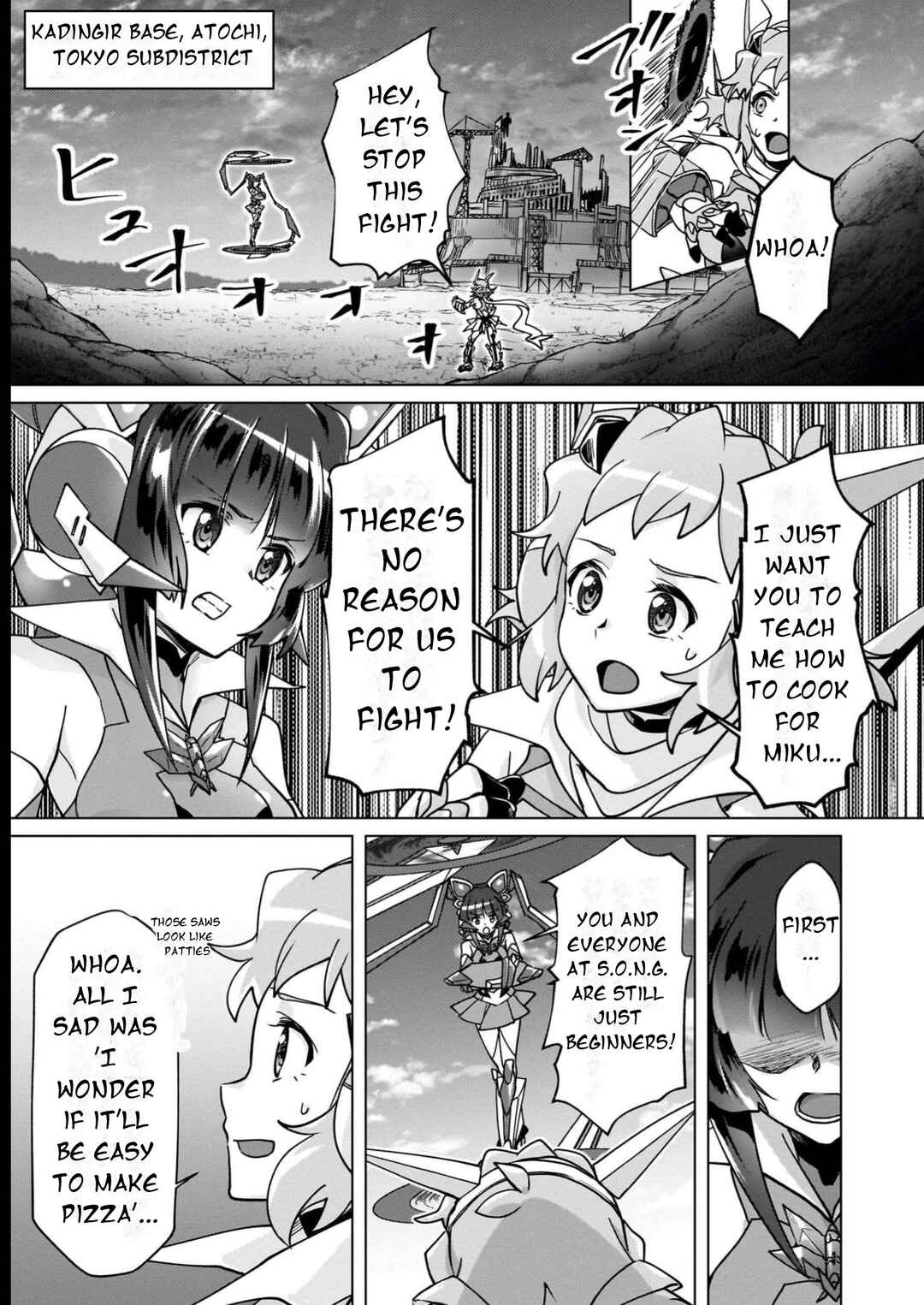 Senki Kanshoku Symphogear ~Shirabemeshi~ Chapter 17 - Page 2