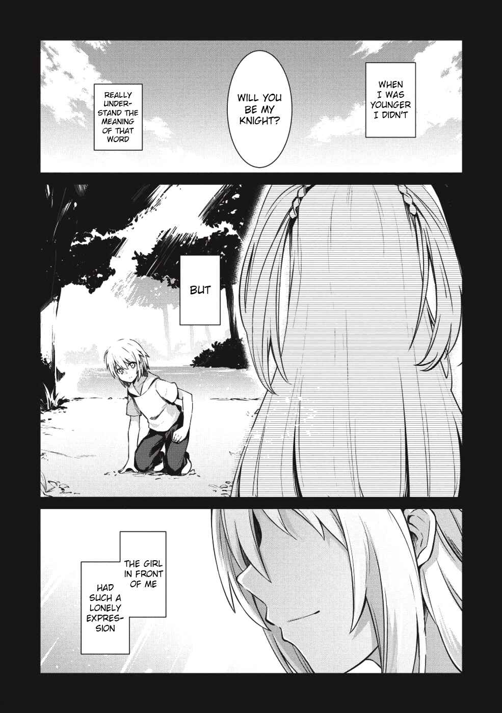 Seinaru Kishi no Ankokudou Chapter 1 - Page 1