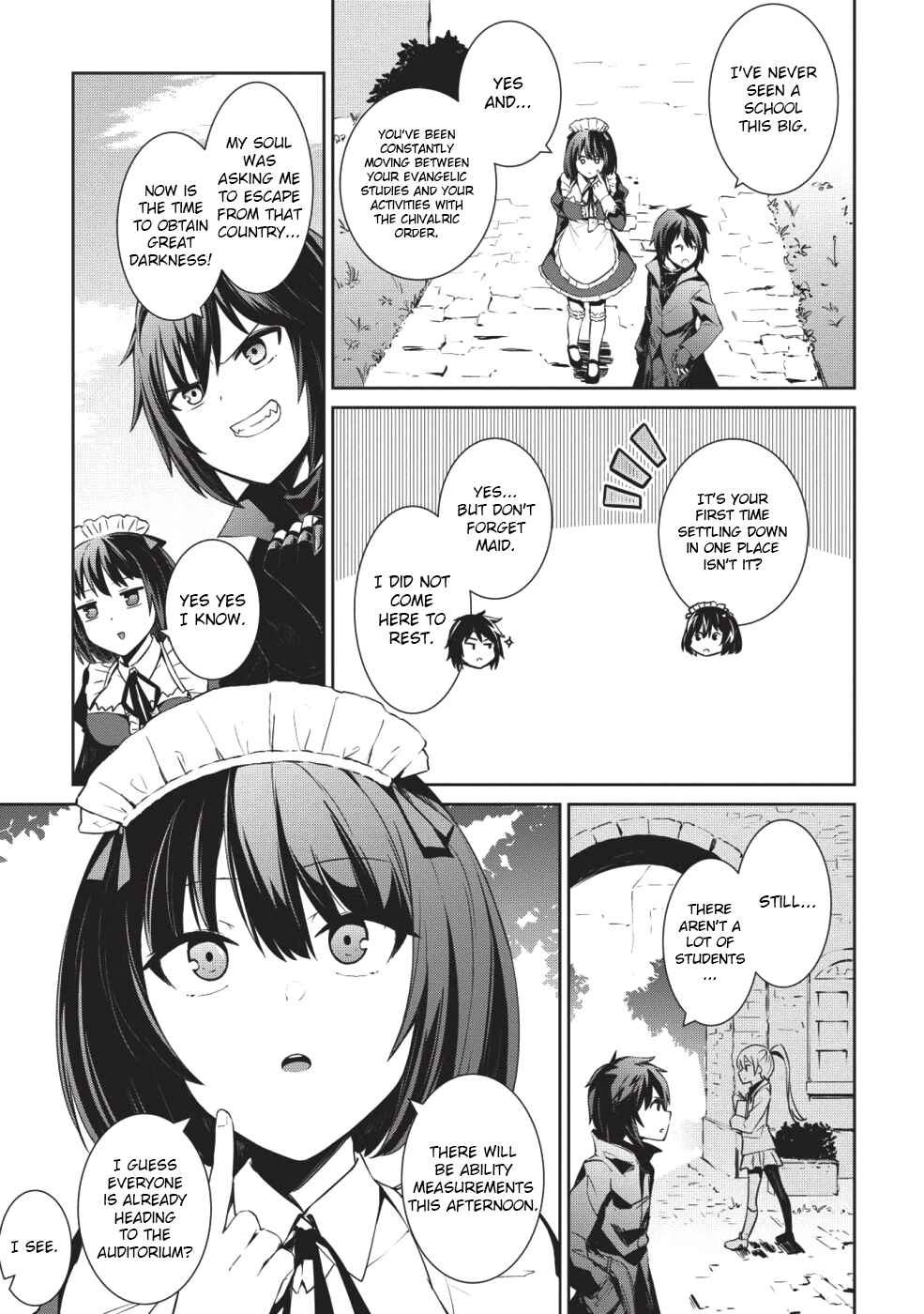 Seinaru Kishi no Ankokudou Chapter 1 - Page 16