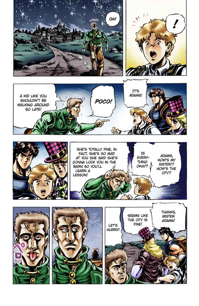 JoJo no Kimyou na Bouken: Part 1 - Phantom Blood Color-ban Chapter 36 - Page 6