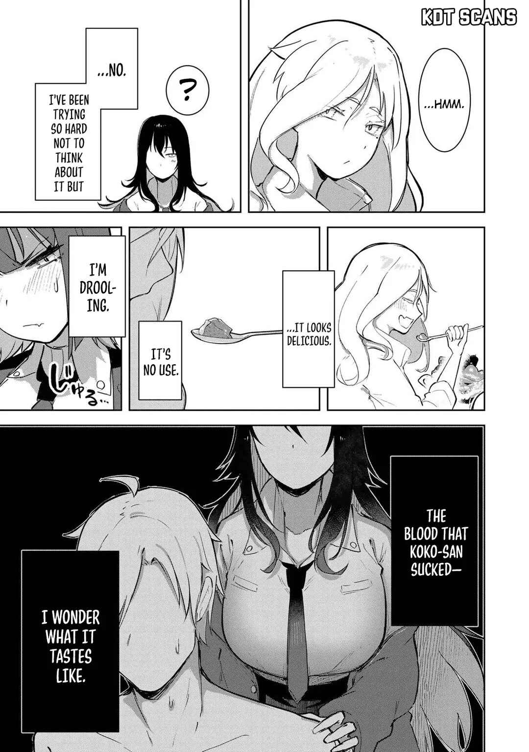 Kyuuketsuki-san wa Chitoraretai Chapter 4 - Page 14