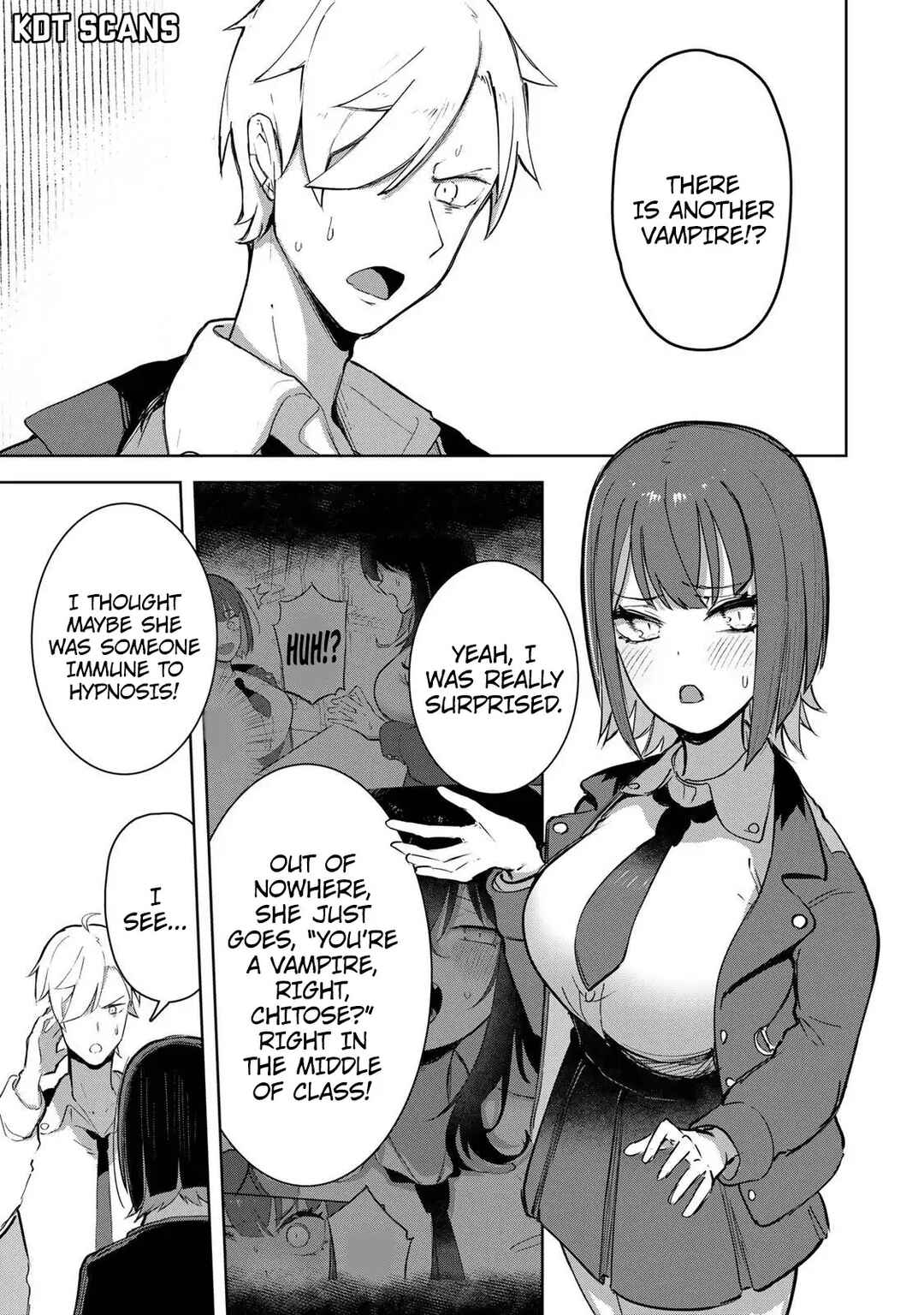 Kyuuketsuki-san wa Chitoraretai Chapter 4 - Page 2