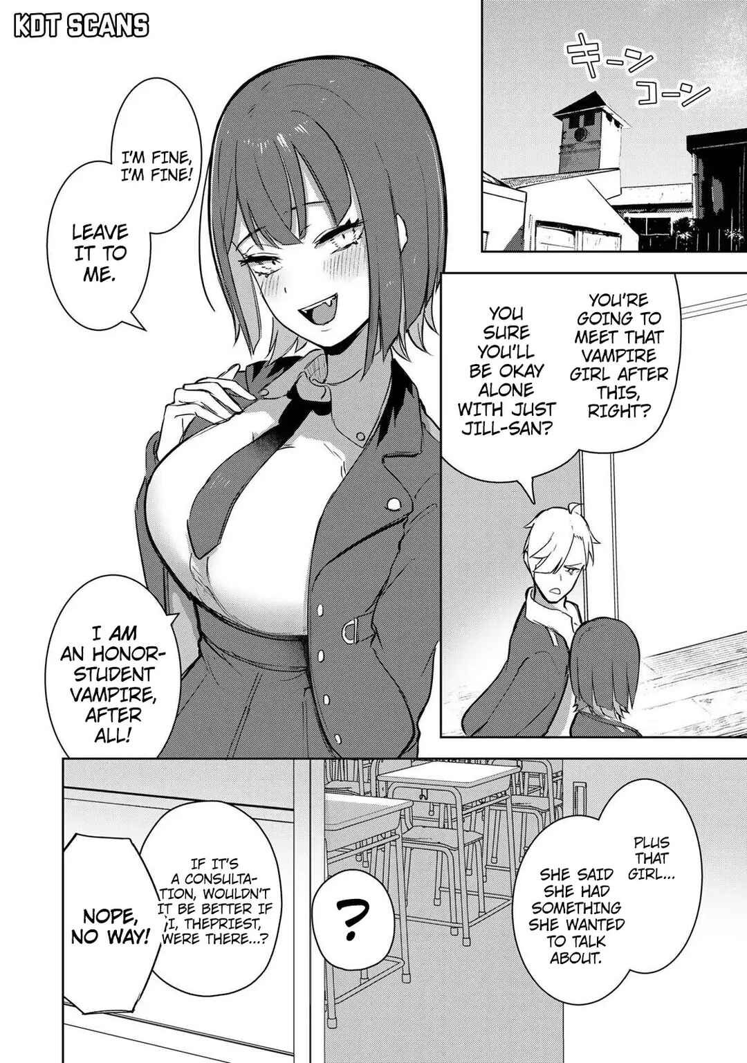 Kyuuketsuki-san wa Chitoraretai Chapter 4 - Page 5