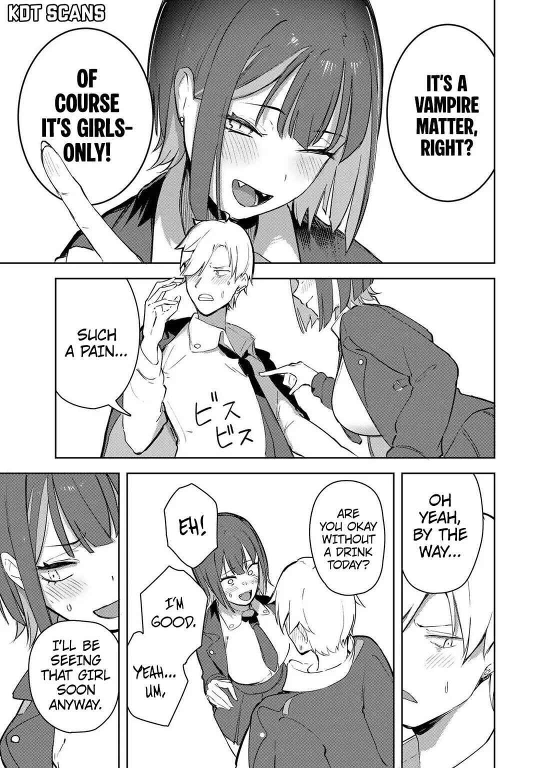 Kyuuketsuki-san wa Chitoraretai Chapter 4 - Page 6