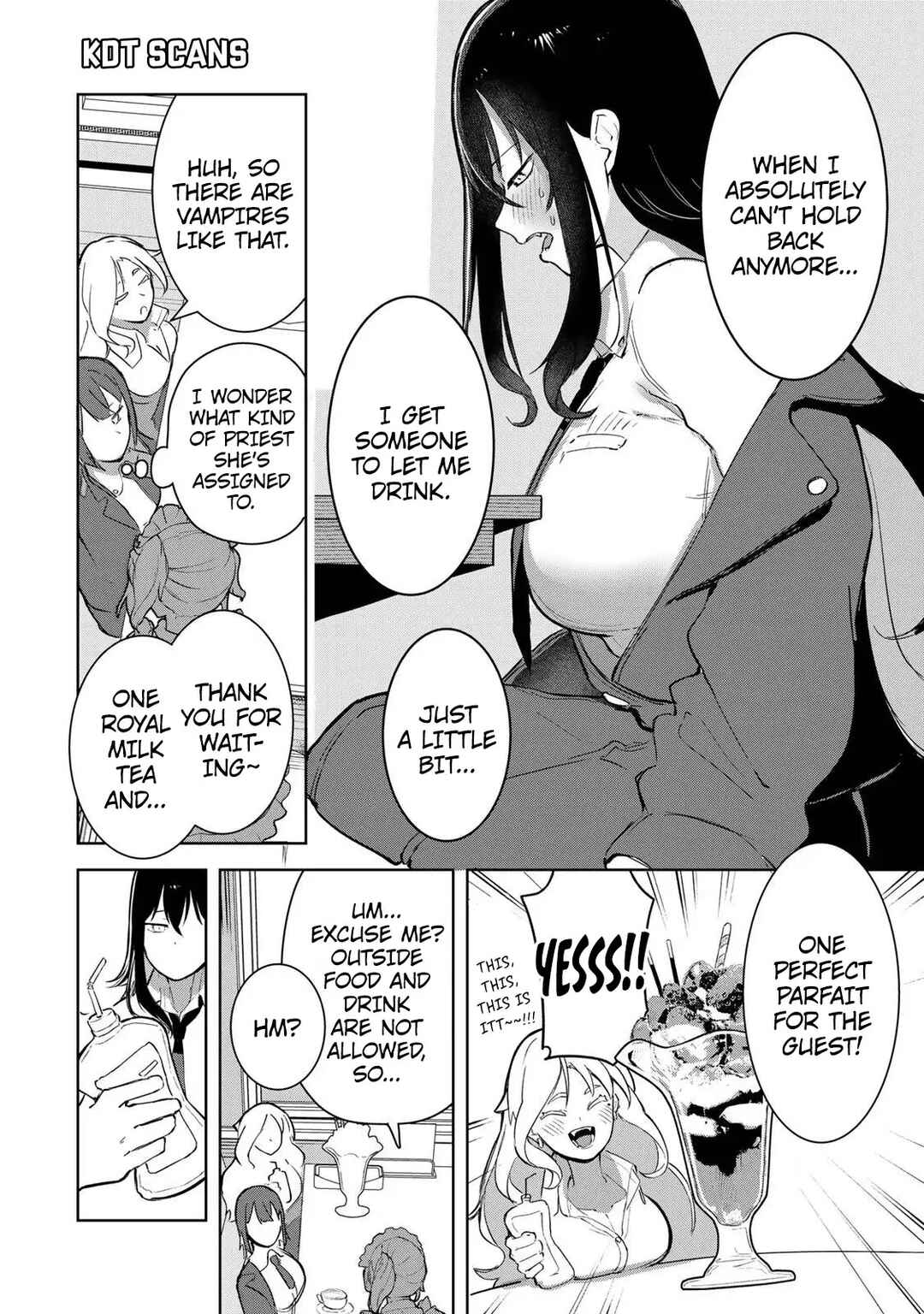 Kyuuketsuki-san wa Chitoraretai Chapter 4 - Page 9