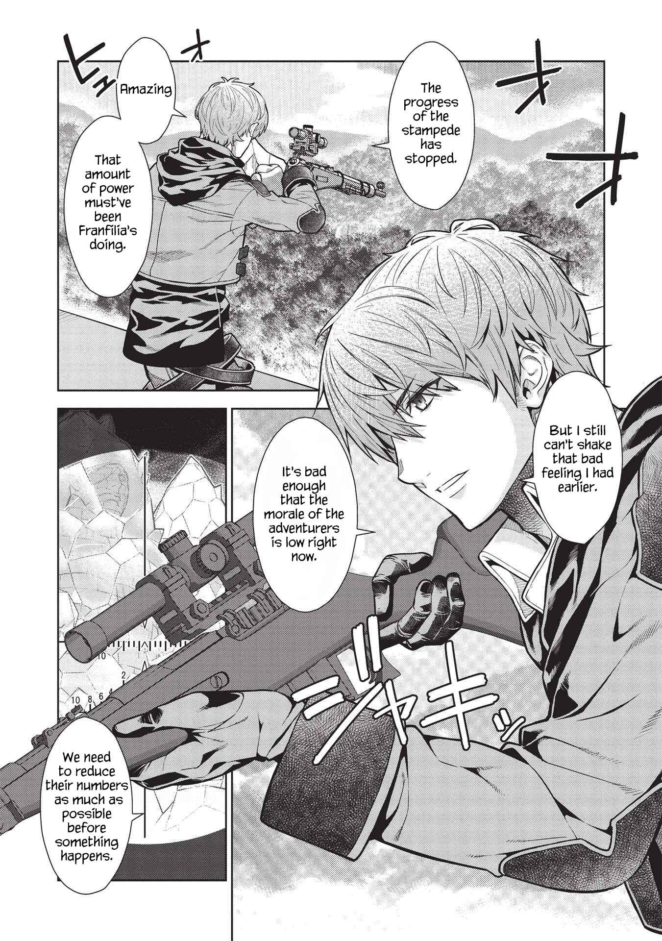 Magan to Dangan wo Tsukatte Isekai wo Buchinuku! Chapter 14.4 - Page 3
