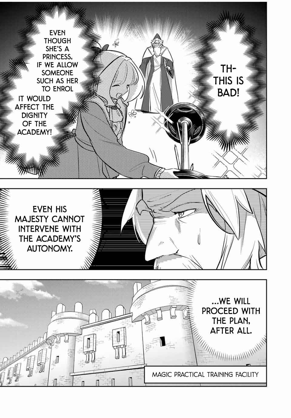 Koujo Tensei: Densetsu no Dai Madoushi (♂), Hime Kishi to Narite Densetsu no Reijou Kishidan o Tsukuri Musou Suru Chapter 9 - Page 7