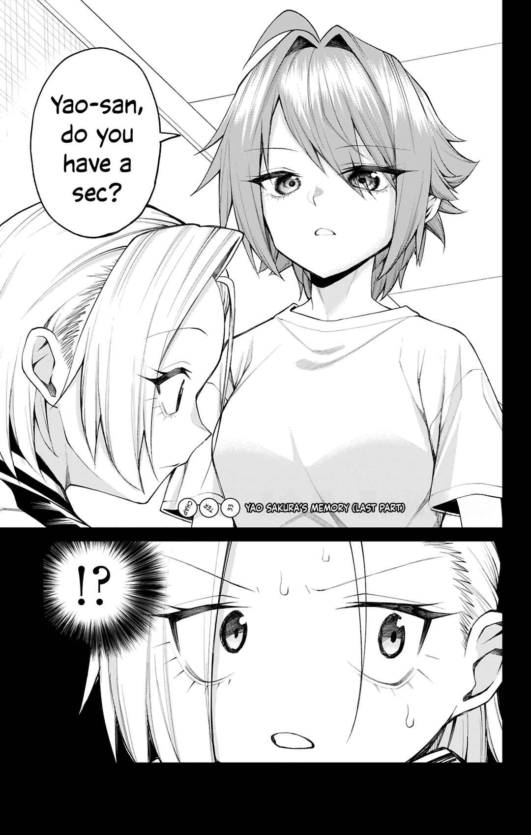 Akanabe-sensei wa Tereshirazu Chapter 33 - Page 1