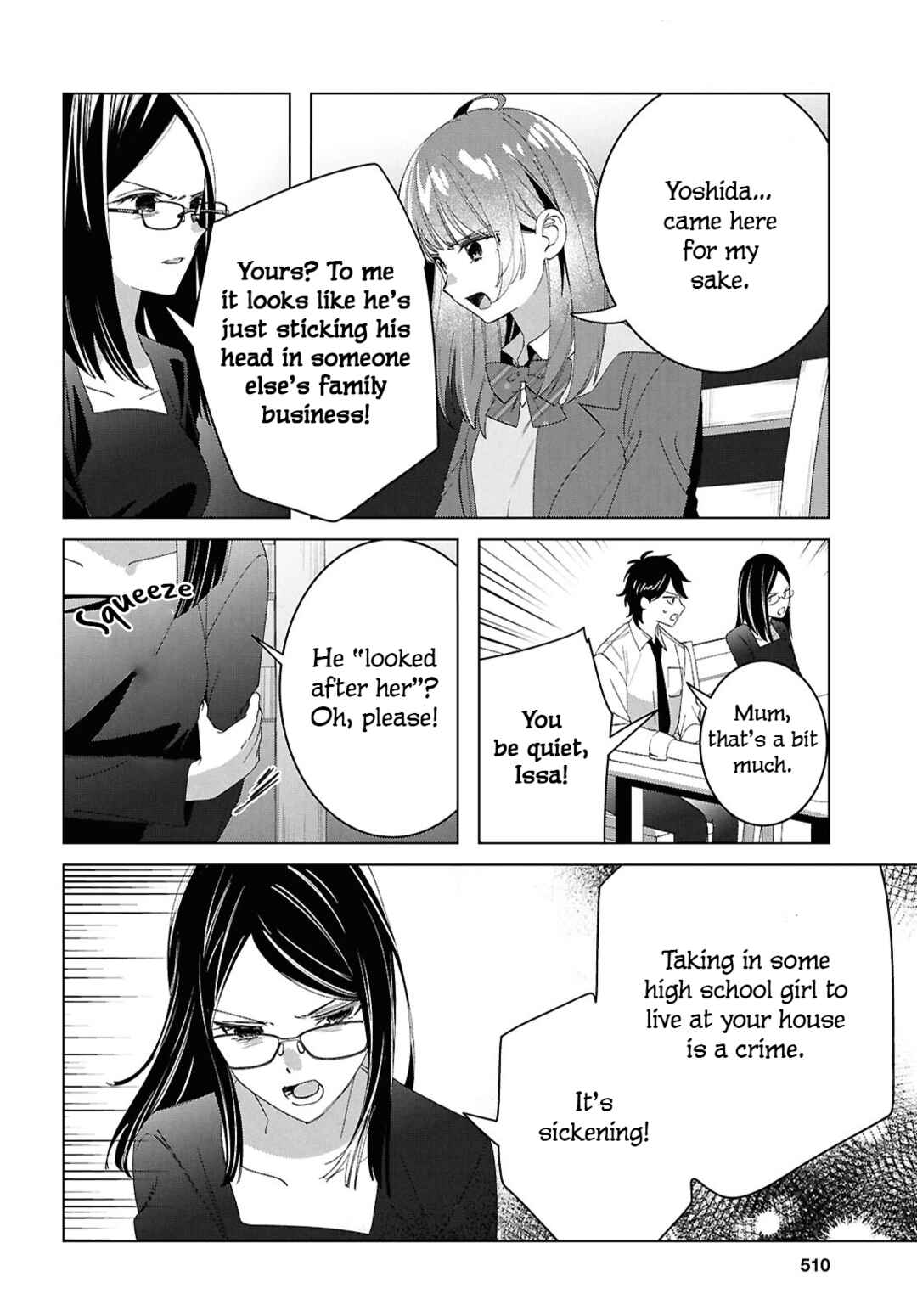 Hige o Soru. Soshite Joshikousei o Hirou. Chapter 62 - Page 14