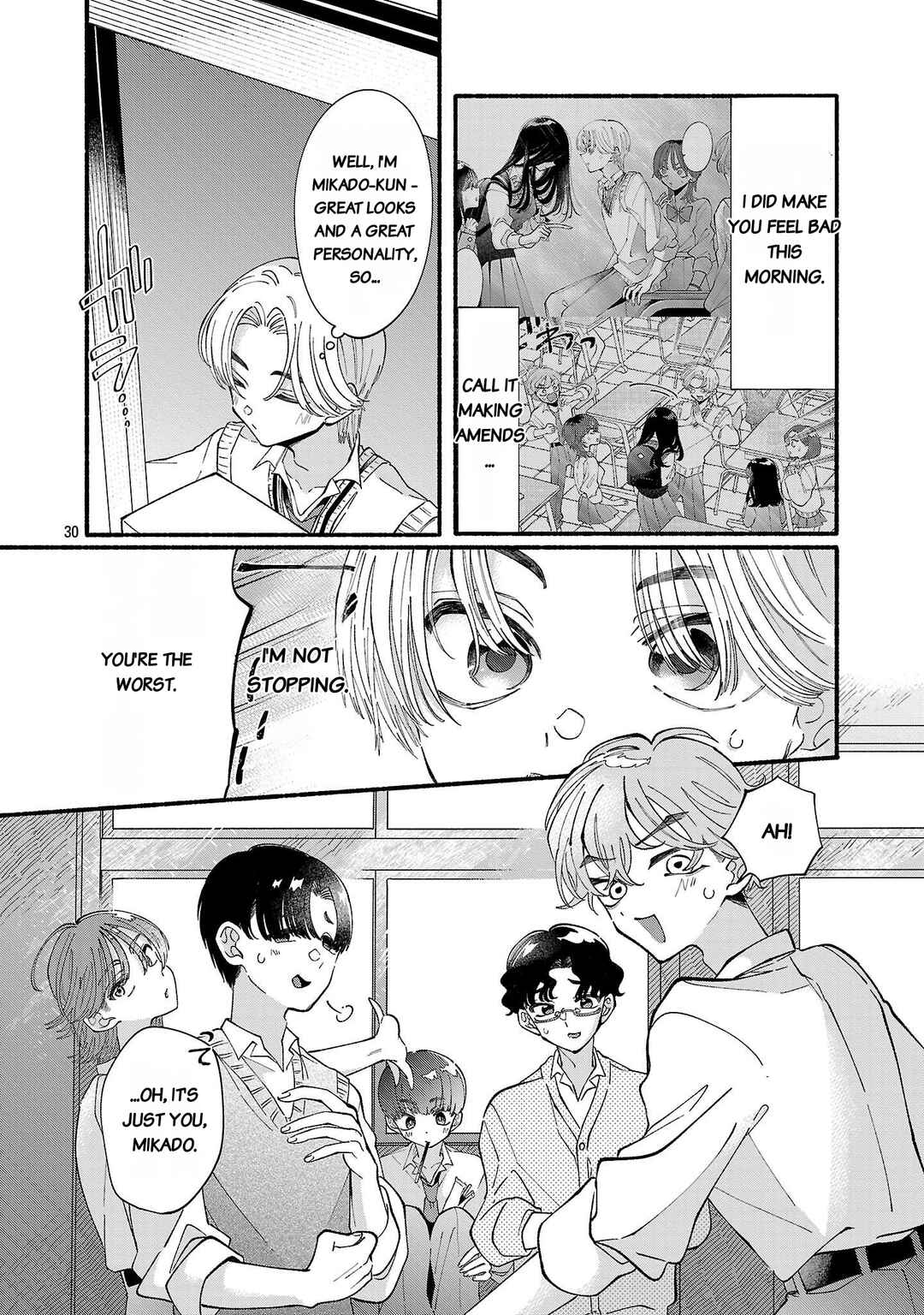 Mikado-Kun, Kyo Mo Biju Ga Idesune Chapter 1 - Page 30