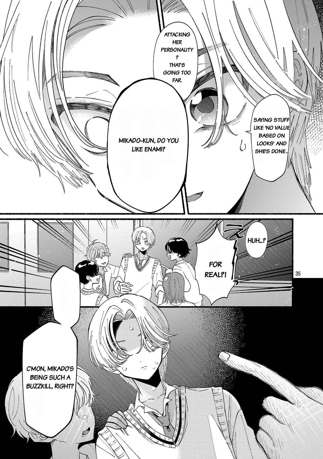 Mikado-Kun, Kyo Mo Biju Ga Idesune Chapter 1 - Page 35