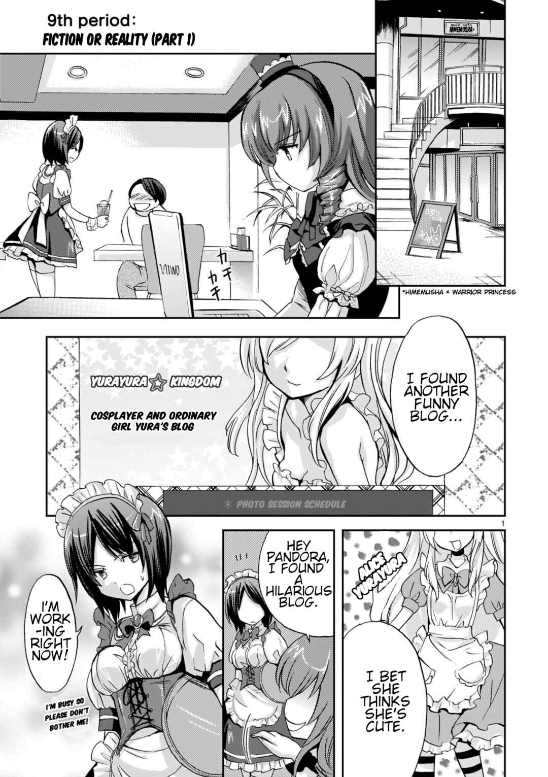 Musashinosen no Shimai Chapter 9 - Page 1