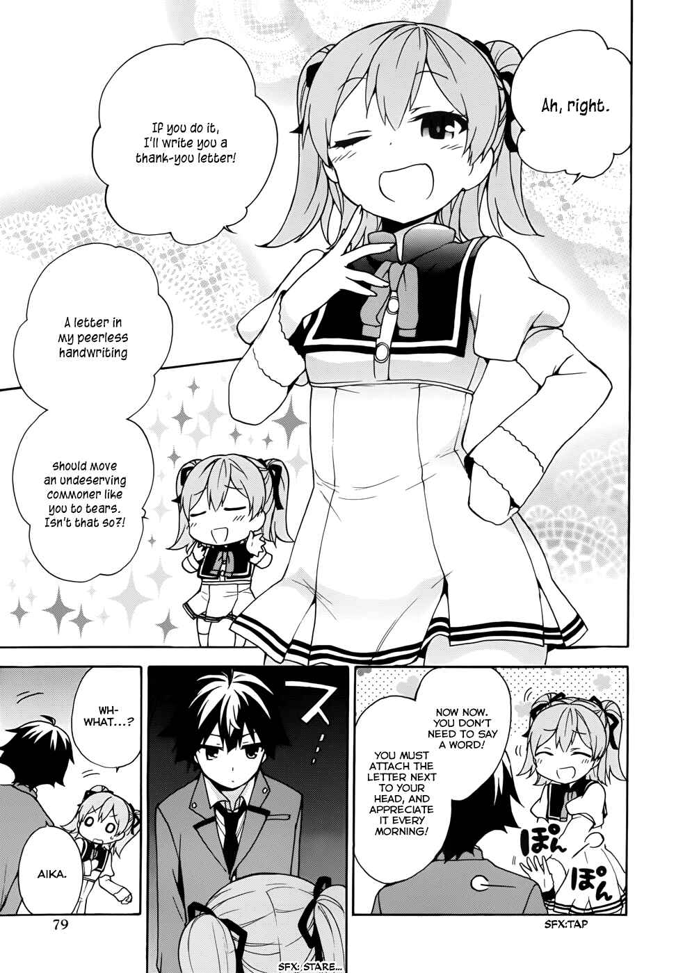 Ore ga Ojousama Gakkou ni "Shomin Sample" to shite Rachirareta Ken Chapter 17 - Page 14