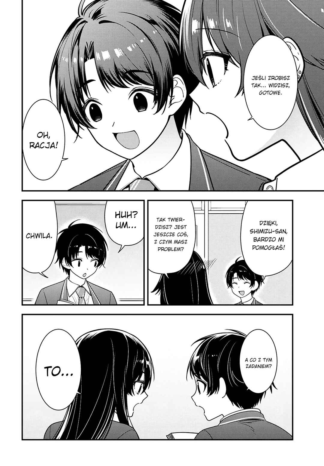 Tonari no Seki no Yankee Shimizu-san ga Kami wo Kuroku Sometekita Chapter 12 - Page 26