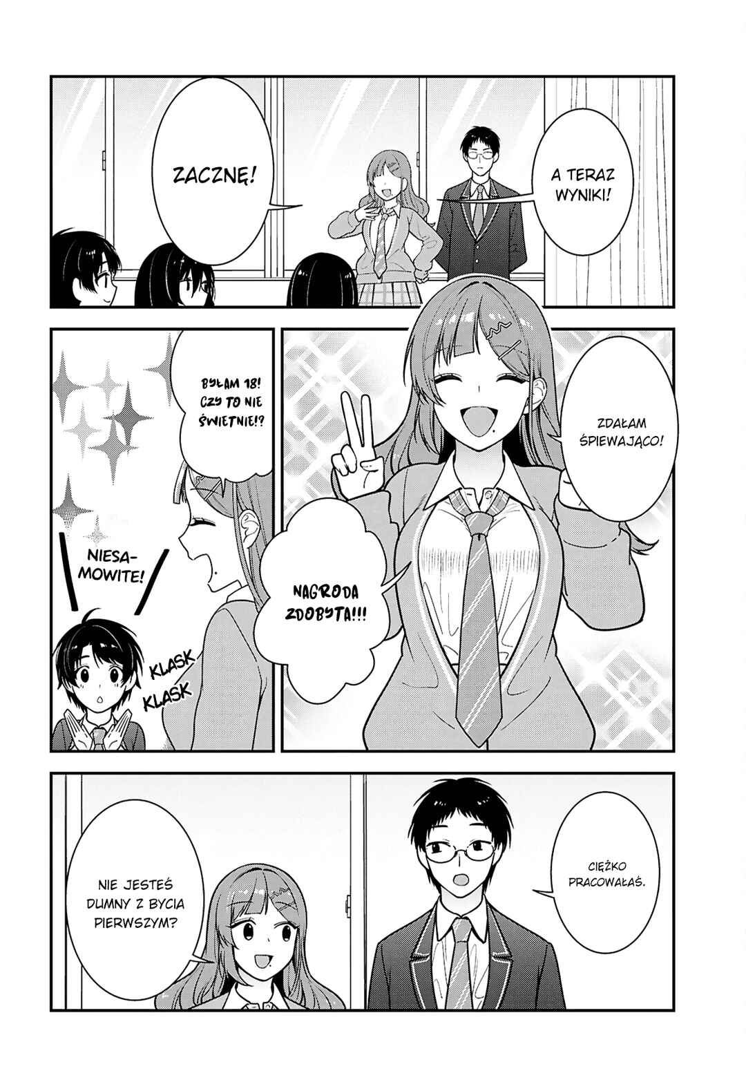 Tonari no Seki no Yankee Shimizu-san ga Kami wo Kuroku Sometekita Chapter 12 - Page 36