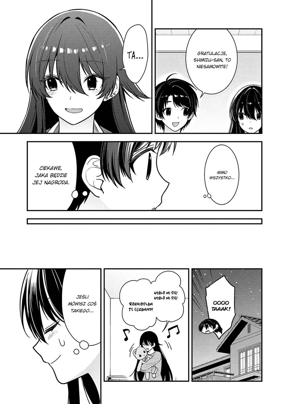 Tonari no Seki no Yankee Shimizu-san ga Kami wo Kuroku Sometekita Chapter 12 - Page 39