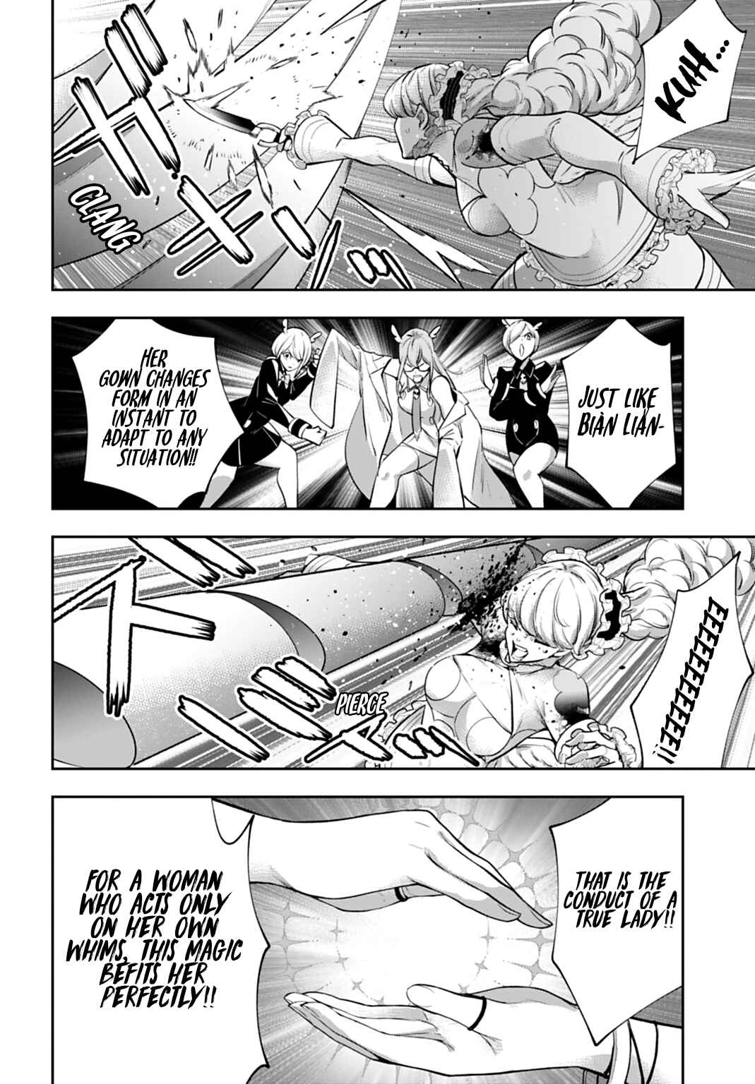 Majo Taisen - 32-nin no Isai no Majo wa Koroshiau Chapter 65 - Page 16