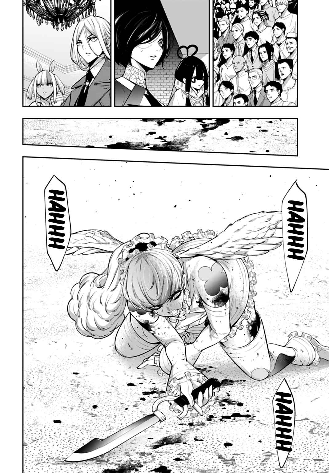 Majo Taisen - 32-nin no Isai no Majo wa Koroshiau Chapter 65 - Page 18