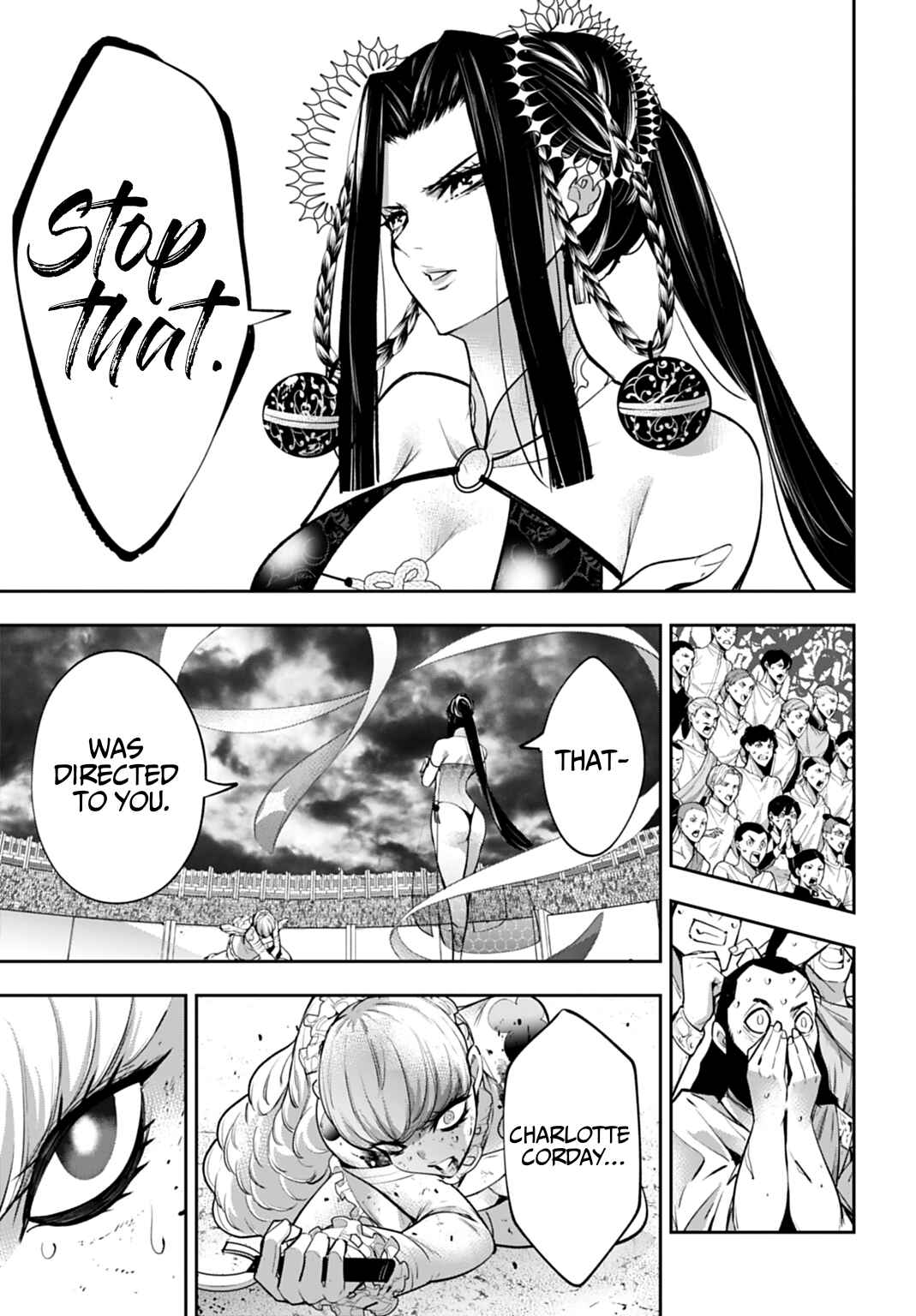Majo Taisen - 32-nin no Isai no Majo wa Koroshiau Chapter 65 - Page 21