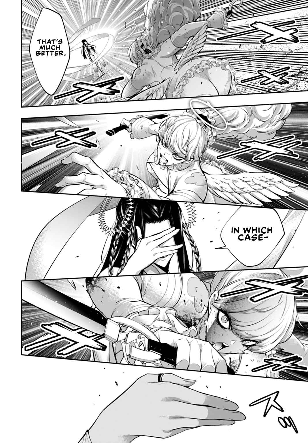 Majo Taisen - 32-nin no Isai no Majo wa Koroshiau Chapter 65 - Page 24