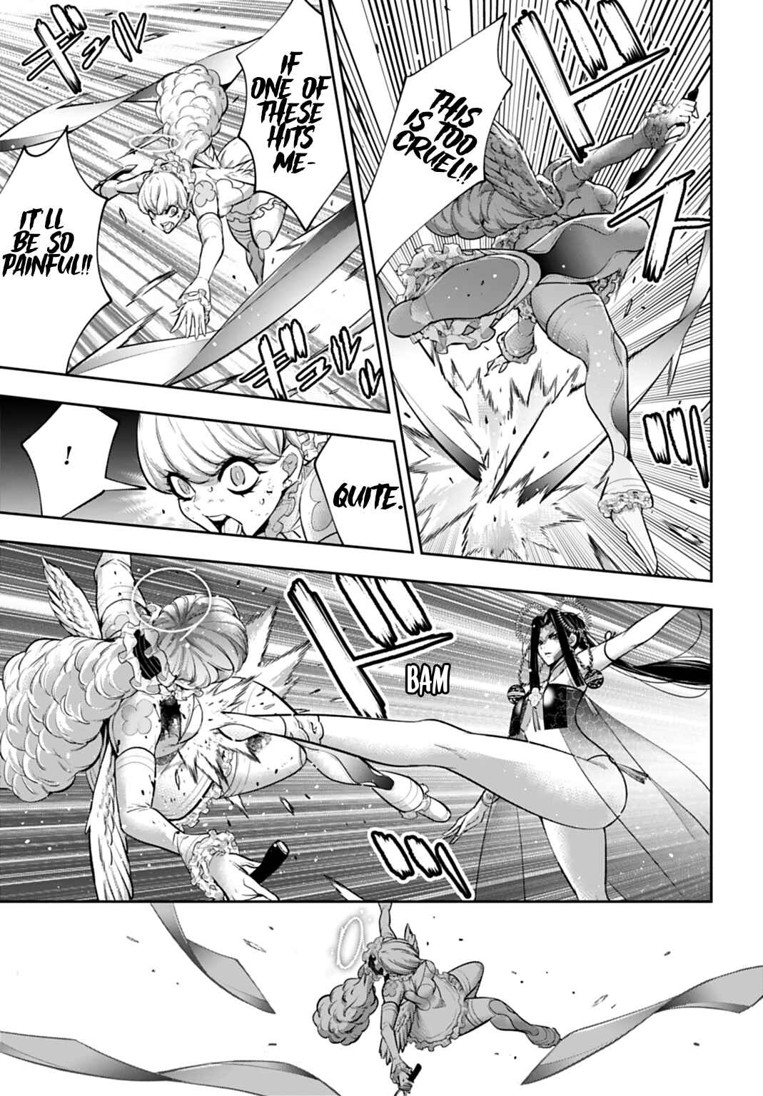 Majo Taisen - 32-nin no Isai no Majo wa Koroshiau Chapter 65 - Page 27