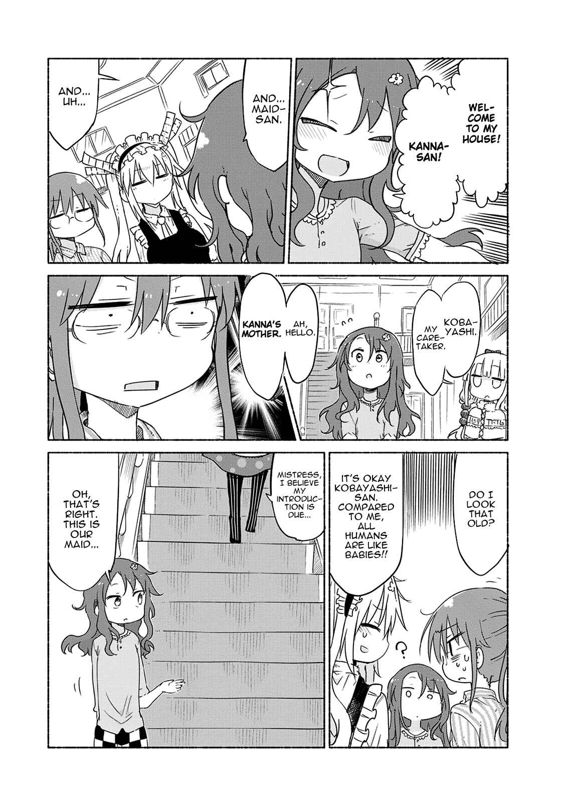 Kobayashi-san Chi no Maid Dragon Chapter 29 - Page 4