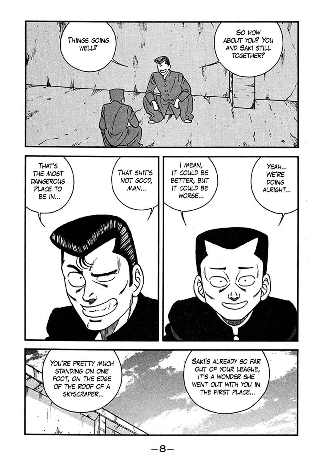 Be-bop High School Chapter 236 - Page 8