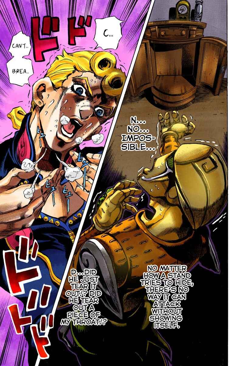 JoJo no Kimyou na Bouken: Part 5 - Ougon no Kaze Color-ban Chapter 64 - Page 11