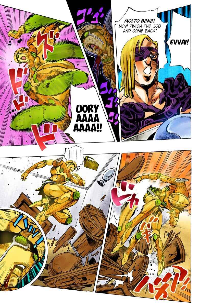 JoJo no Kimyou na Bouken: Part 5 - Ougon no Kaze Color-ban Chapter 64 - Page 13