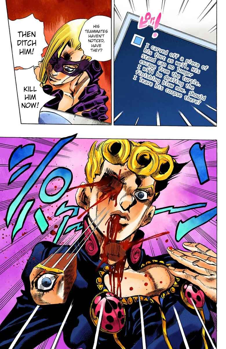 JoJo no Kimyou na Bouken: Part 5 - Ougon no Kaze Color-ban Chapter 64 - Page 15
