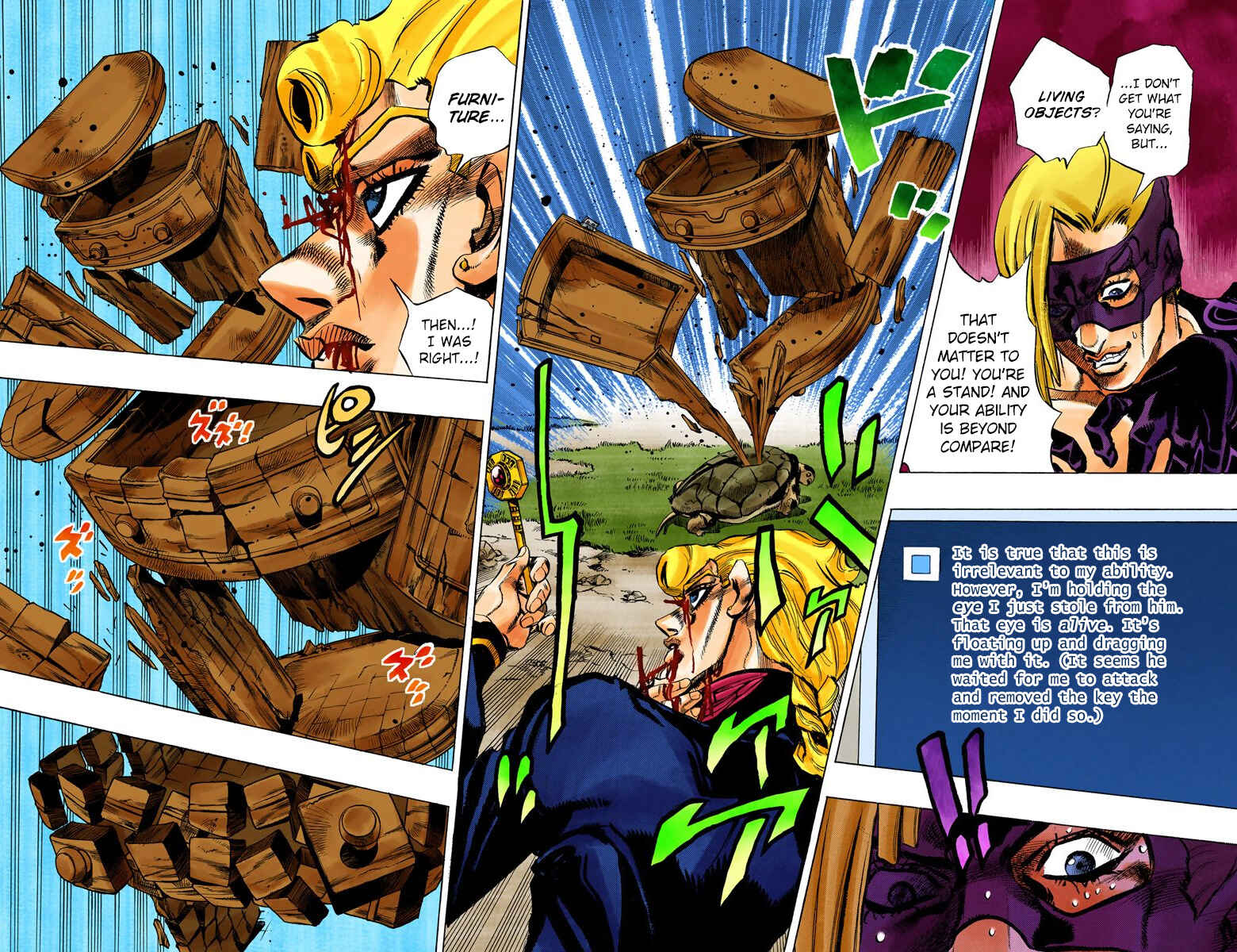JoJo no Kimyou na Bouken: Part 5 - Ougon no Kaze Color-ban Chapter 64 - Page 18