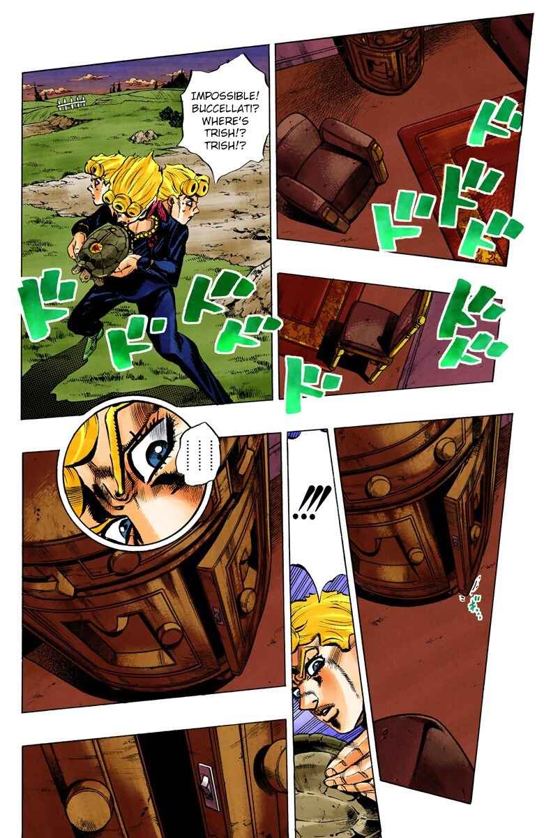 JoJo no Kimyou na Bouken: Part 5 - Ougon no Kaze Color-ban Chapter 64 - Page 6