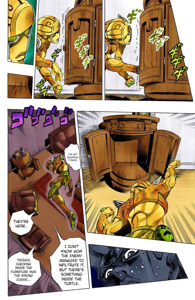 JoJo no Kimyou na Bouken: Part 5 - Ougon no Kaze Color-ban Chapter 64 - Page 8