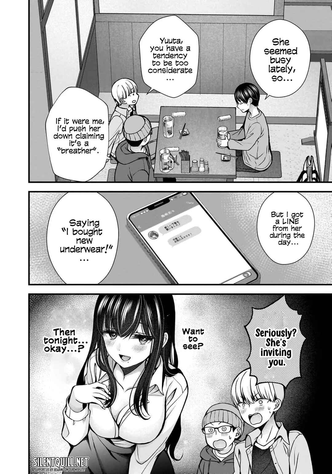 Shimazaki Nana @ Oshigoto Boshuuchuu Chapter 35 - Page 9