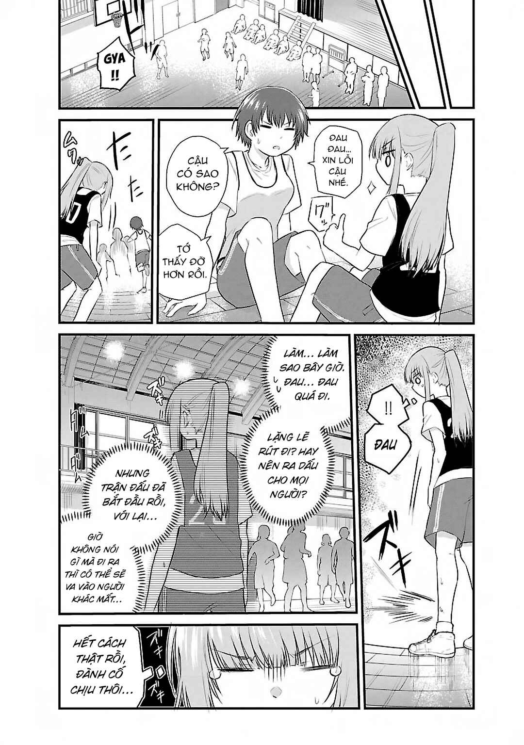 Koe ga dasenai Shoujo wa "Kanojo ga Yasashisugiru" to Omotte iru Chapter 40.3 - Page 2