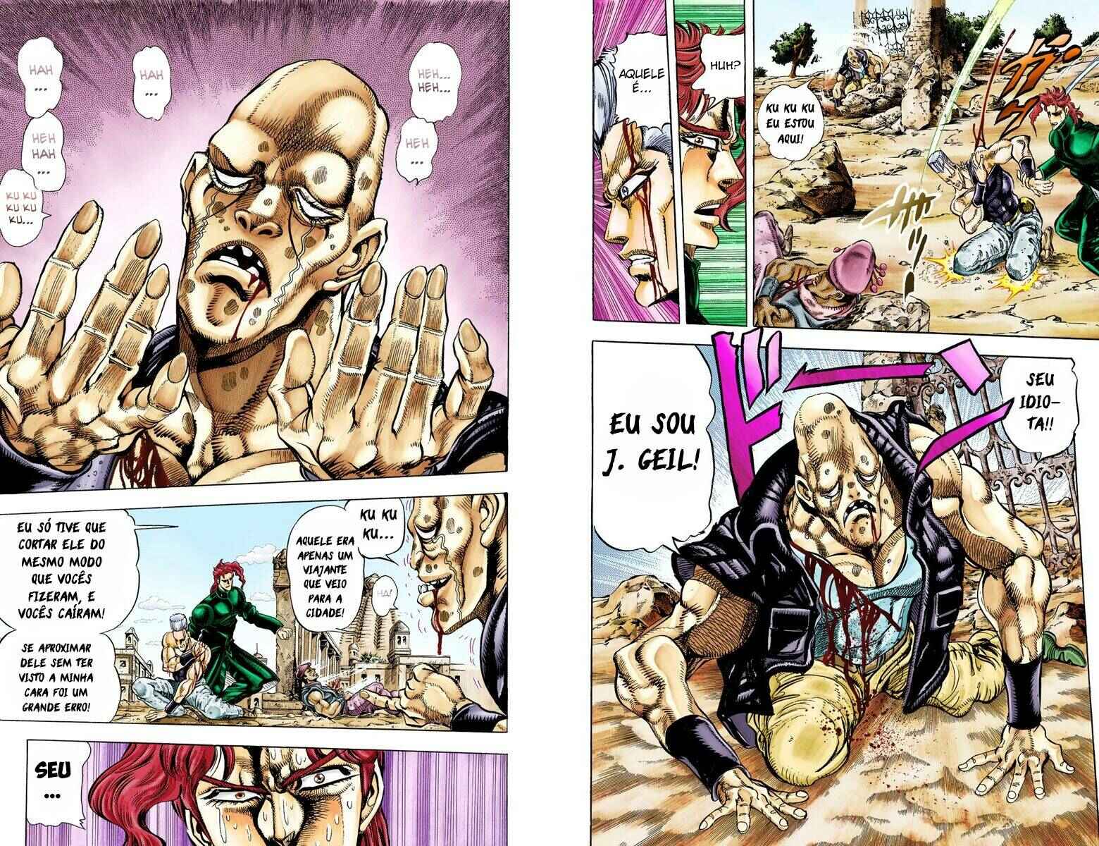JoJo no Kimyou na Bouken: Part 3 - Stardust Crusaders Color-ban Chapter 32 - Page 4
