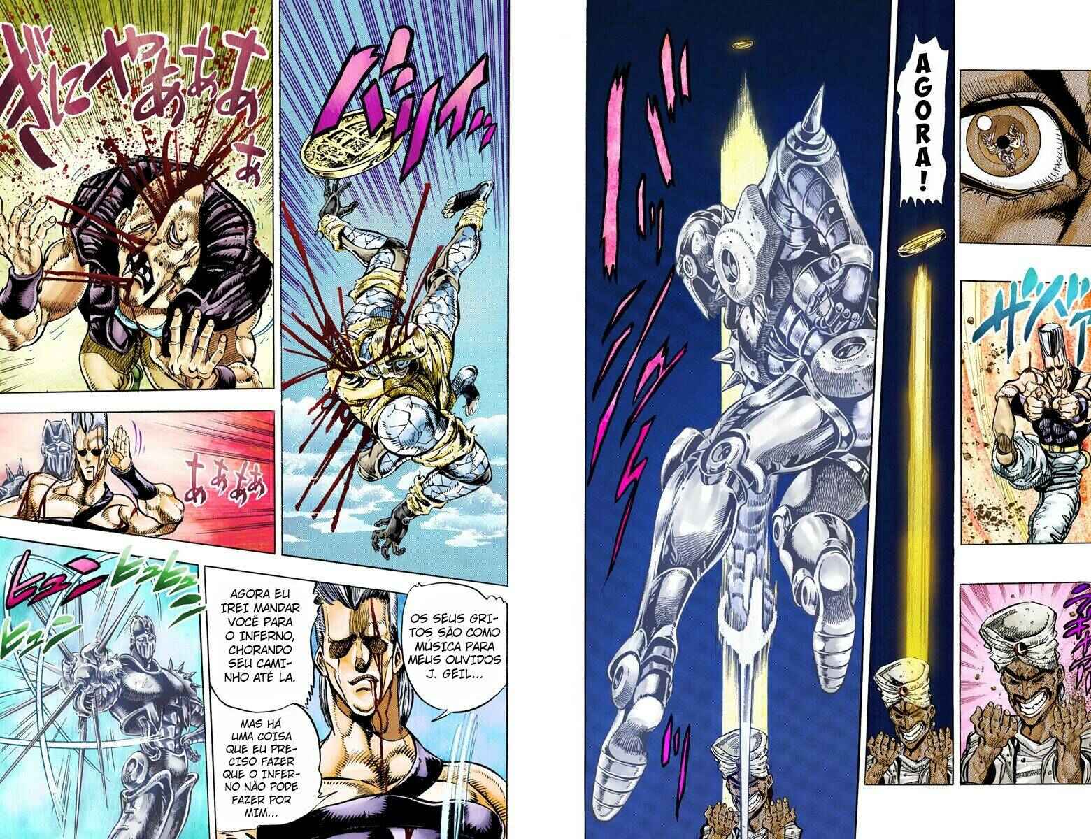 JoJo no Kimyou na Bouken: Part 3 - Stardust Crusaders Color-ban Chapter 32 - Page 9