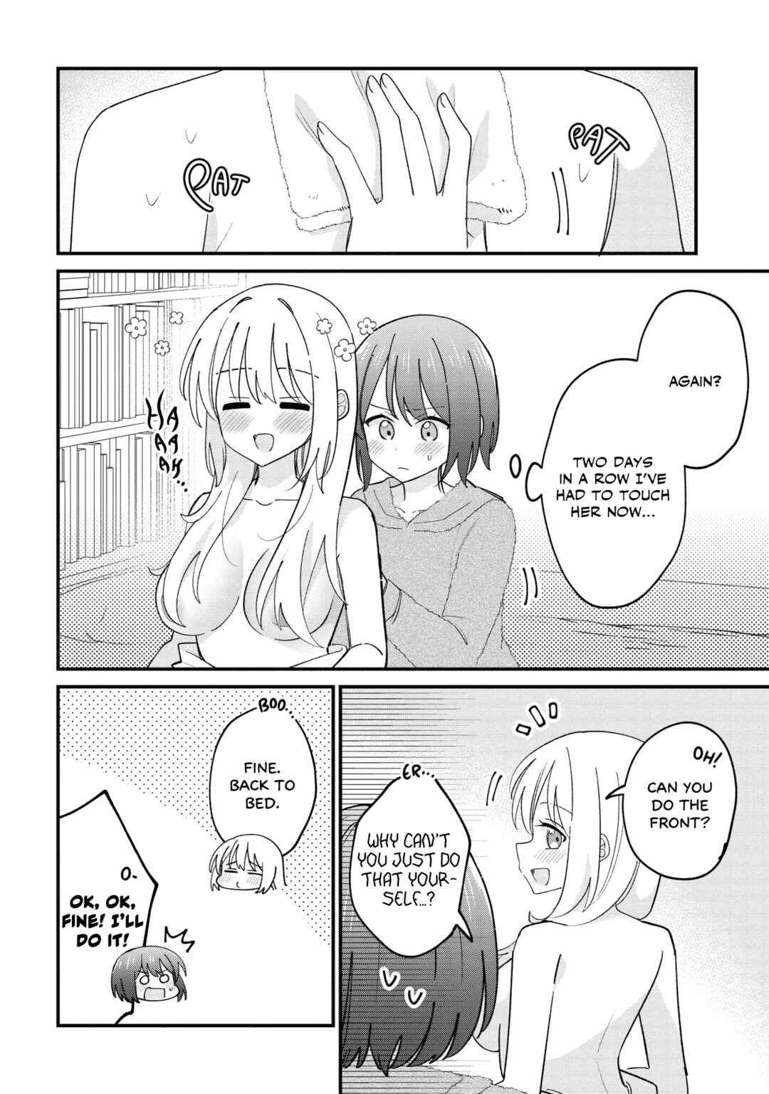 Kao dake yoi Classmate ga, Yatara to Guigui Kuru Yuri no Hanashi. Chapter 4.1 - Page 1