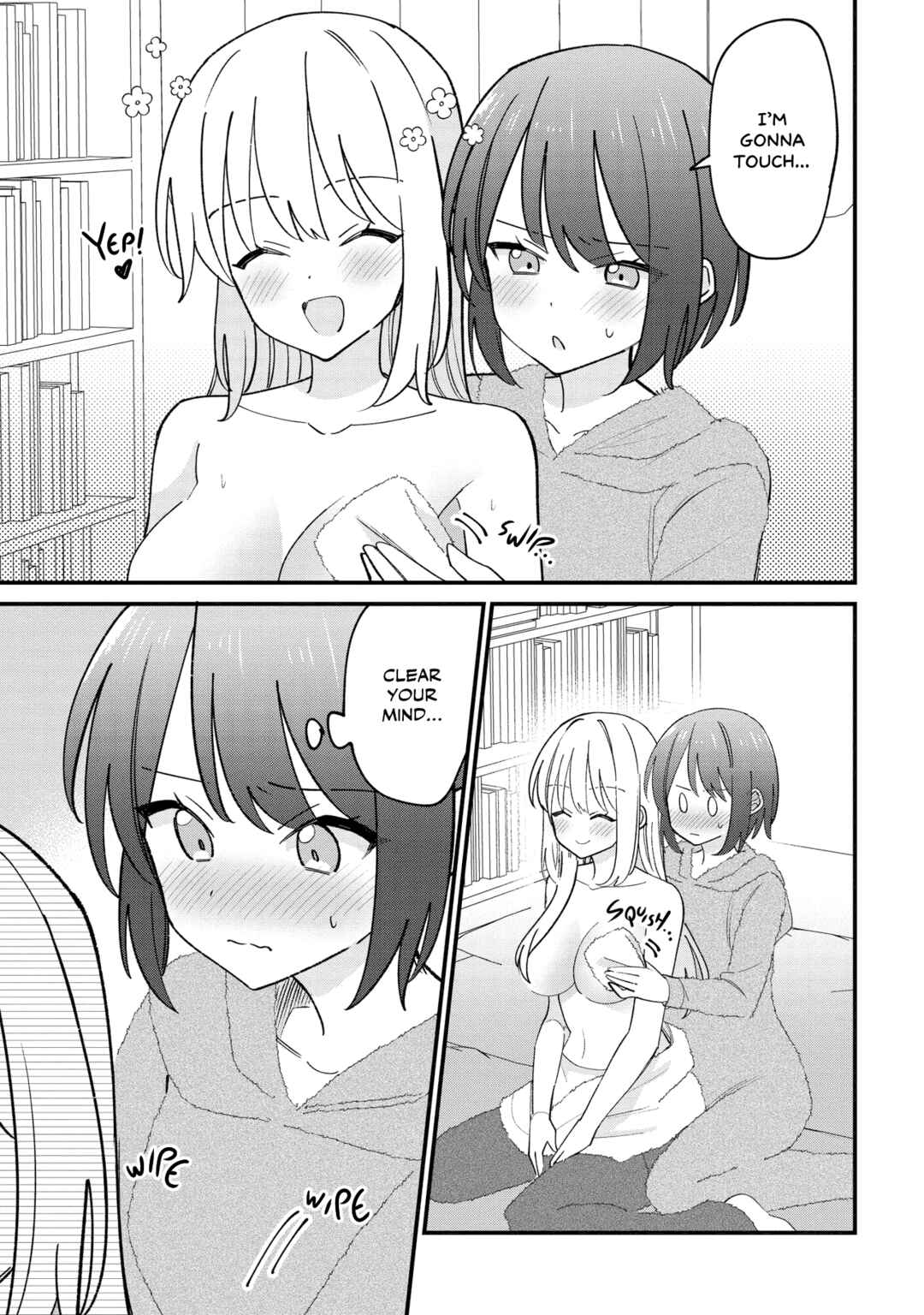 Kao dake yoi Classmate ga, Yatara to Guigui Kuru Yuri no Hanashi. Chapter 4.1 - Page 2
