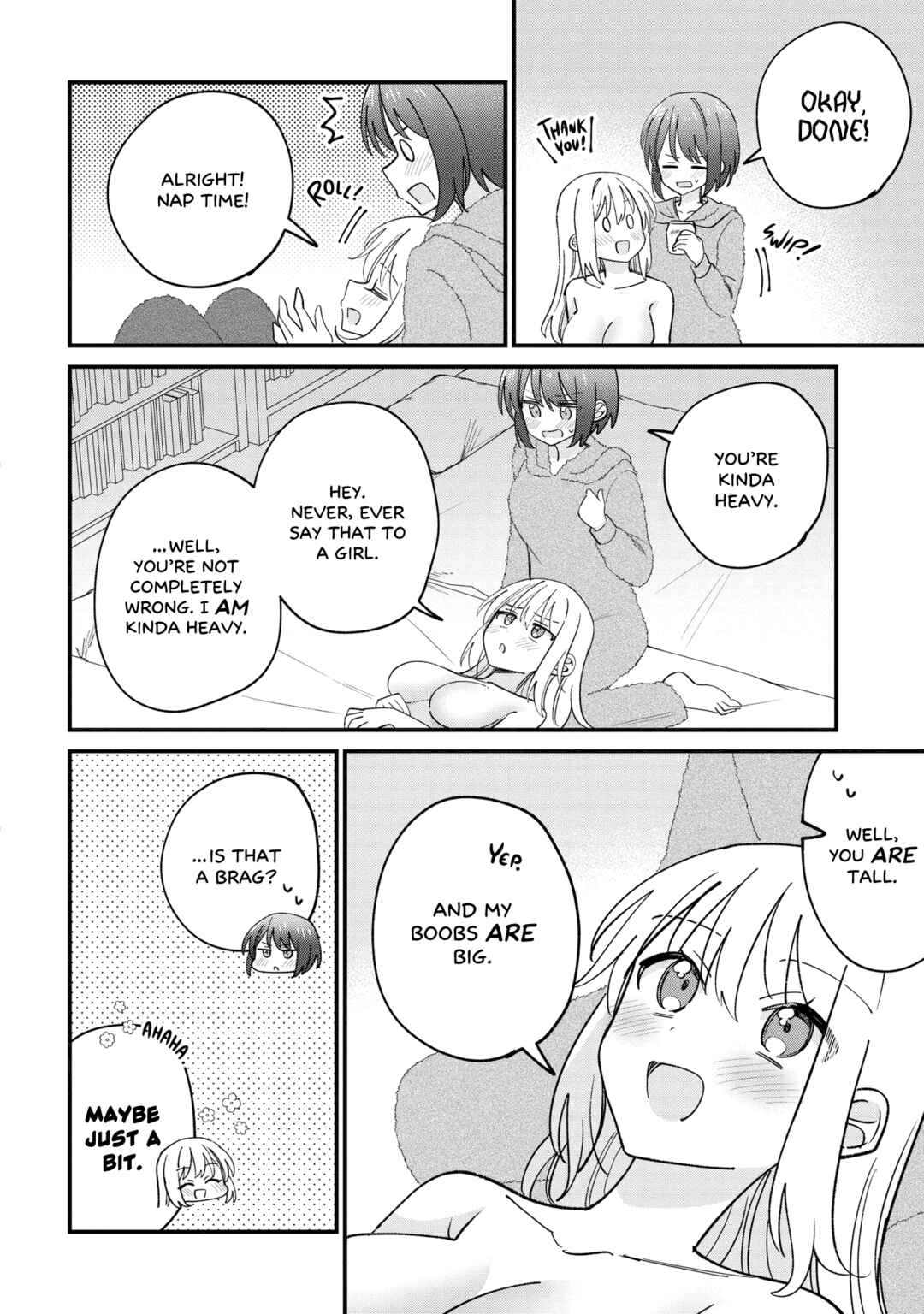 Kao dake yoi Classmate ga, Yatara to Guigui Kuru Yuri no Hanashi. Chapter 4.1 - Page 3