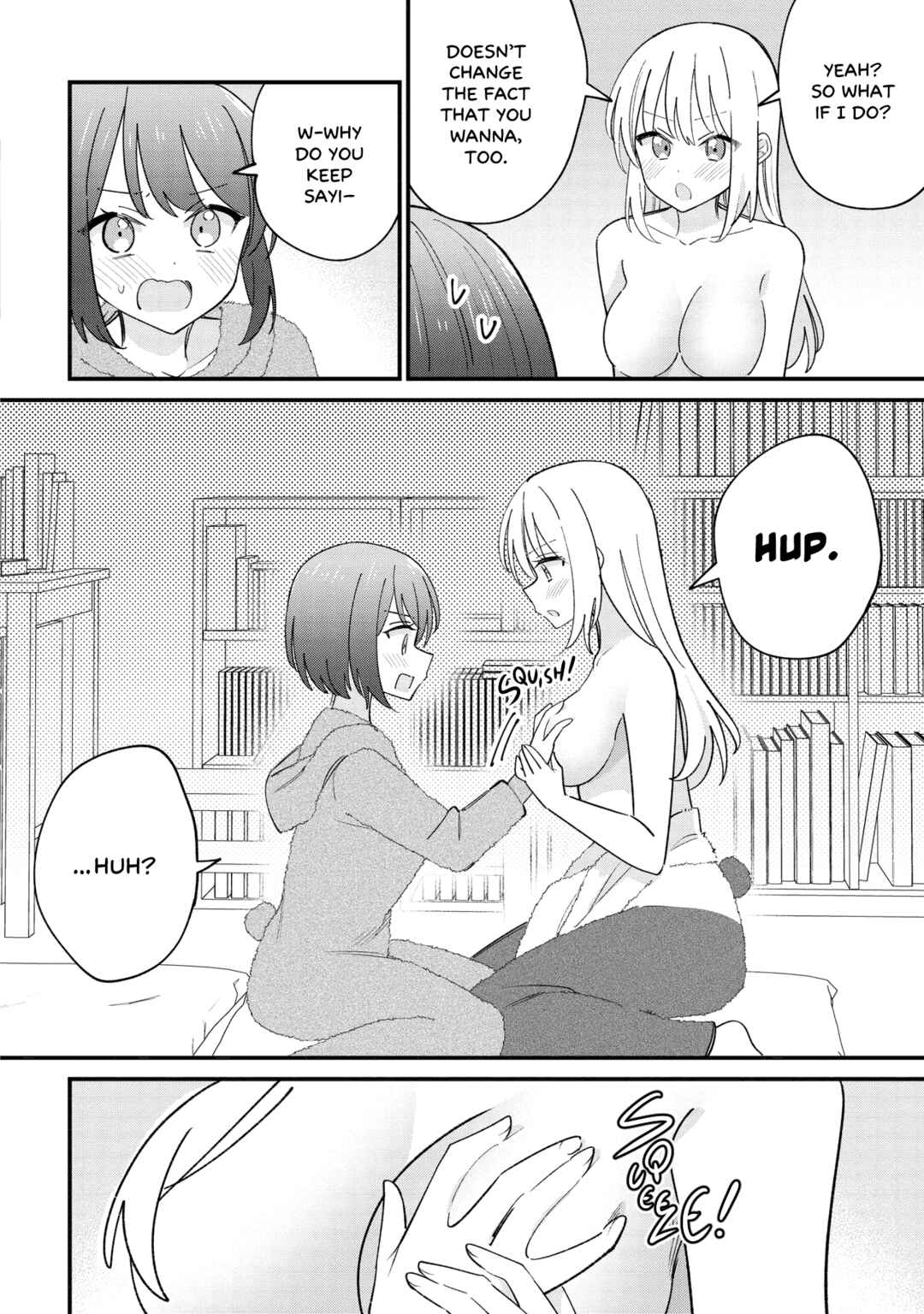 Kao dake yoi Classmate ga, Yatara to Guigui Kuru Yuri no Hanashi. Chapter 4.1 - Page 5
