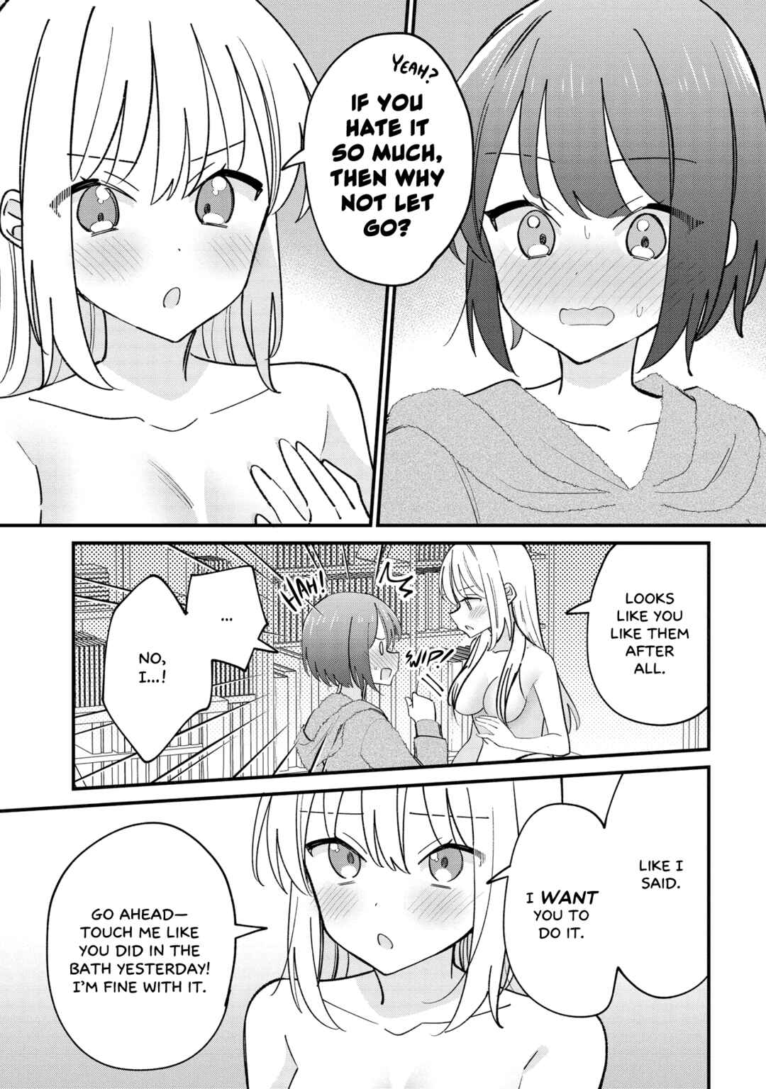 Kao dake yoi Classmate ga, Yatara to Guigui Kuru Yuri no Hanashi. Chapter 4.1 - Page 6